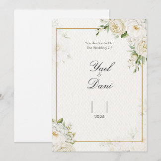 Invitation de mariage