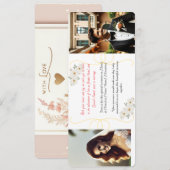 invitation de mariage (Devant / Derrière)