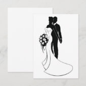 Invitation de mariage (Devant / Derrière)