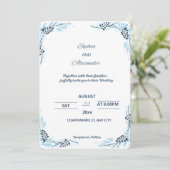 Invitation de mariage (Debout devant)