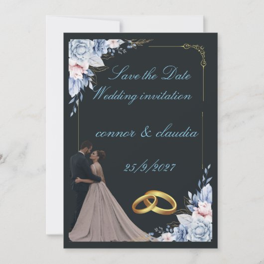Invitation de mariage (Devant)
