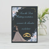 Invitation de mariage (Debout devant)
