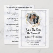 Invitation de mariage (Devant / Derrière)