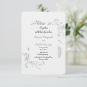 invitation de mariage (Debout devant)