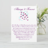 Invitation de mariage (Debout devant)