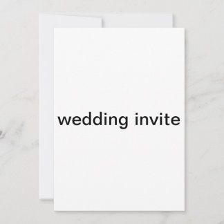 invitation de mariage