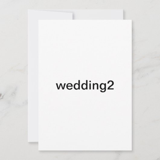 Invitation de mariage 2 (Devant)