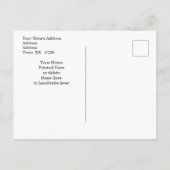 Invitation de mariage à défilement infini noir et  (Dos)