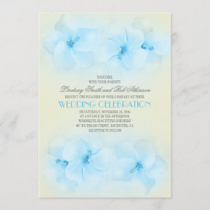 invitation de mariage à la plage turquoise avec hi