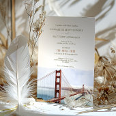 Invitation de mariage à la porte de San Francisco