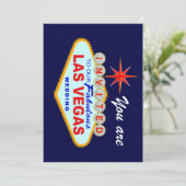 Invitation de mariage à Las Vegas (Debout devant)