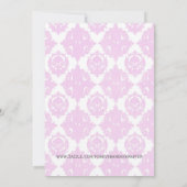 invitation de mariage adorable (Dos)