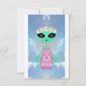 Invitation de mariage alien  (Devant)