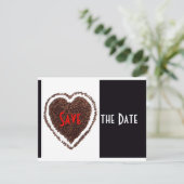 Invitation de mariage amusante, réponse de la mari (Debout devant)