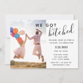 Invitation de mariage après la cérémonie (Devant)