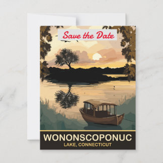 Invitation de mariage au lac Wononscopomuc Connect
