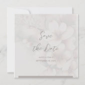 Invitation de mariage avec code QR pour sauver la  (Devant)