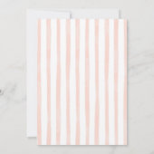 Invitation de mariage avec des fruits d'été et des (Dos)