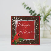 Invitation de mariage avec FLCON DE CRISTAL (Debout devant)