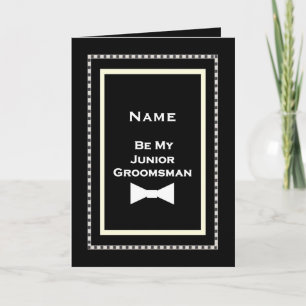 Invitation de mariage avec nom personnalisé de gar