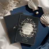 Invitation de mariage baroque de luxe
