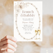 Invitation de mariage Brunch et Bubbly