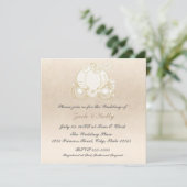 Invitation de mariage Carrosse de Princesse Cendri (Debout devant)