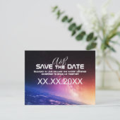 Invitation de mariage céleste (Debout devant)