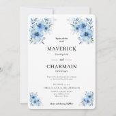 Invitation de mariage chic (Devant)