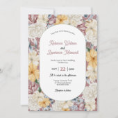 Invitation de mariage chic de jardin botanique jau (Devant)
