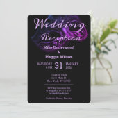 Invitation de mariage chic pour soirée en soirée (Debout devant)
