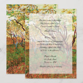 Invitation de mariage chrétien (Devant / Derrière)