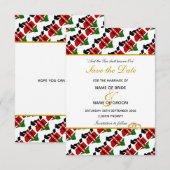 Invitation de mariage chrétien au KENYA - Enregist (Devant / Derrière)