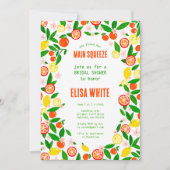 INVITATION DE MARIAGE Citrus Summer Bright MAIN SQ (Devant)