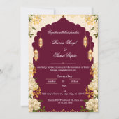 Invitation de mariage classique (Devant)