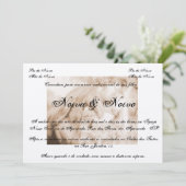 Invitation de mariage country, cheval, horses (Debout devant)