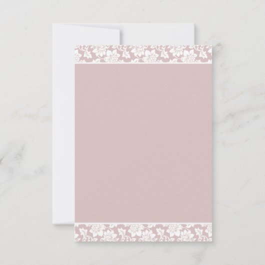 Invitation de mariage Dahlia Kidds Climax (Dos)