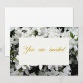 Invitation de mariage, d'anniversaire ou de fiança (Devant / Derrière)