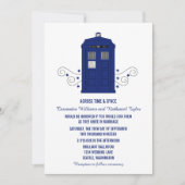 Invitation de mariage dans la boîte de police v3 (Devant)