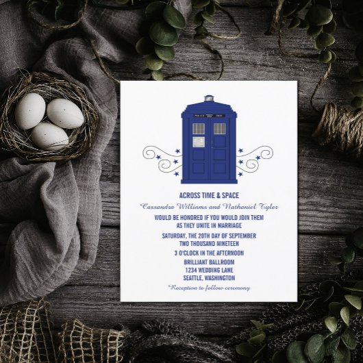 Invitation de mariage dans la boîte de police v3