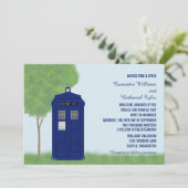 Invitation de mariage dans la boîte de police v4 (Debout devant)