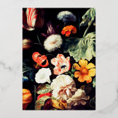 Invitation de mariage dans le jardin de minuit (Verso)