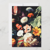 Invitation de mariage dans le jardin de minuit (Dos)