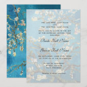 Invitation de mariage d'art fin (Devant / Derrière)
