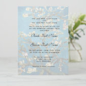 Invitation de mariage d'art fin (Debout devant)