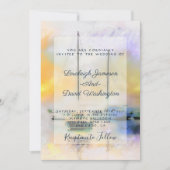 Invitation de mariage de bateaux (Devant)