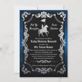 Invitation de mariage de chevalier médiéval joutan (Devant)