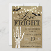 Invitation de mariage de couples Halloween (Devant)