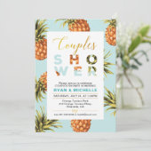 Invitation de mariage de couples pour une soirée t (Debout devant)