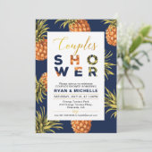 Invitation de mariage de couples pour une soirée t (Debout devant)